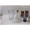 Image 2 : (2)Sask Prairie Amaretto Bottles, Bar Glassware, & Brita Water Filter Pitcher w/Extra Filters