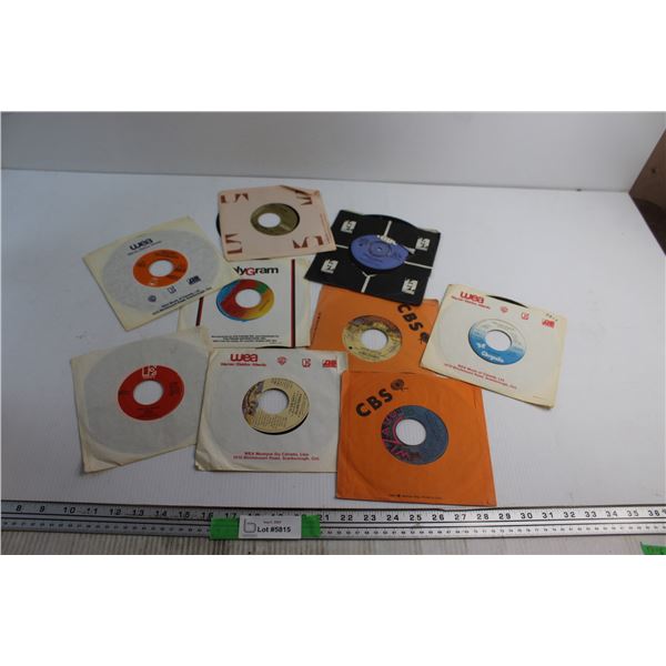 (9) Assorted Vinyl Records