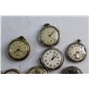Image 2 : (9) Assorted Pocket Watches - As Is