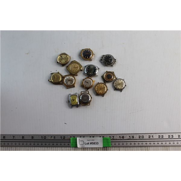 (13) Assorted Watches - As Is