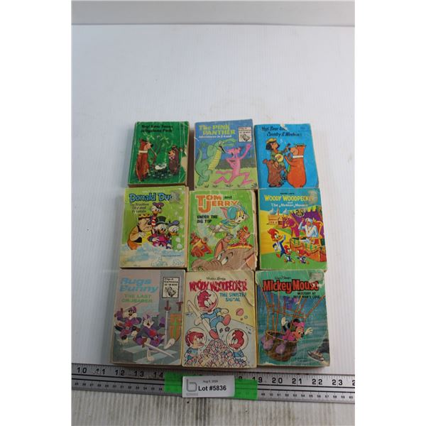 (9) Walt Disney Assorted Books