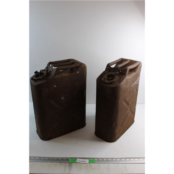*(2) Jerry Cans - Rusty