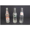 Image 1 : (3) Vintage Bottles Pepsi & Hires Root Beer & Crush
