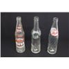 Image 2 : (3) Vintage Bottles Pepsi & Hires Root Beer & Crush