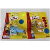 Image 3 : The Simpsons Melody Chups Still Sealed, (2) Simpsons Family Nesting Dolls, (2) Simpsons 32 Valentine