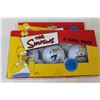 Image 4 : Simpsons Melody Chups Still Sealed, Assorted Simpsons Album Stickers, Simpsons Beanbag Ball, (3) Gol