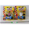 Image 1 : (2) Simpsons Interactive Figurines -Carl, Dr. Hibbert
