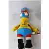 Image 3 : Simpsons Pair of Homer Slippers, Bart Wrestler Plushie Toy