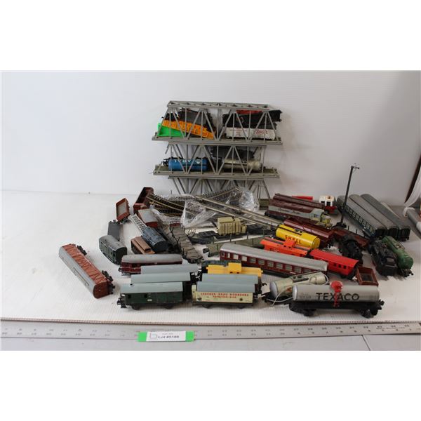 Assorted Trains and Train Related Parts