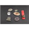 Image 1 : (4) Belt Buckles, Bell, (2) Pins