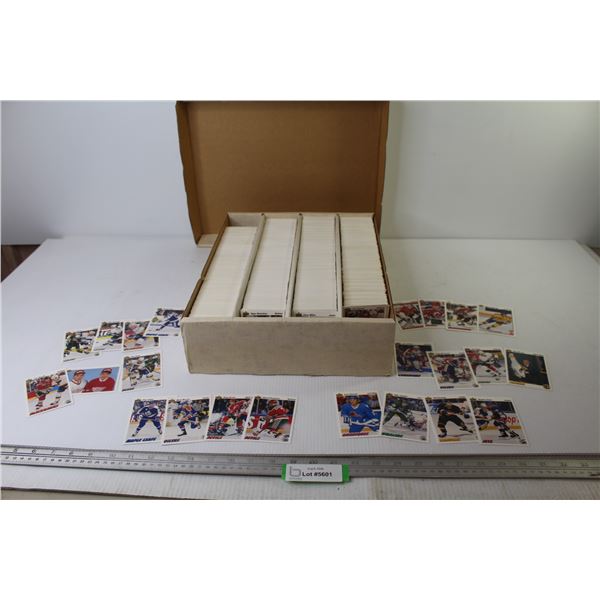 Large Lot of NHL 1990-92 U.D. Hockey Doubles