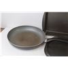 Image 3 : Cake Pan - Pizza Pan - (2) Frying Pan - Pot Lid