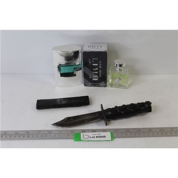 Men's Perfumes - Knife (homemade handle & Sheath