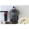 Image 2 : Birkenstock Sandals (unknown size) - Water Jug - Sweet Water Micro Filter - (2) White Water Hoses w/