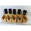 Image 1 : Wooden Case w/5 Pull Drawers - (5) cups