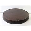 Image 2 : Over Sized Round Wooden Tray (21 3/8")