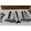 Image 5 : Ceramic Razor Blade Eater - Wooden Box - (13) Vintage Razors