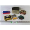 Image 1 : Ceramic Hat Ashtray - Repeater Tabacco Tin - Senator Tabacco Tin (no lid) - Mar-cor Cigarette Tube R
