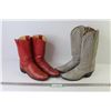 Image 1 : (2) Pairs of Cowgirl Boots (size 6.5)