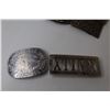 Image 4 : (6) Belt Buckles
