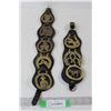 Image 1 : (2) Leather Horse Breast Straps