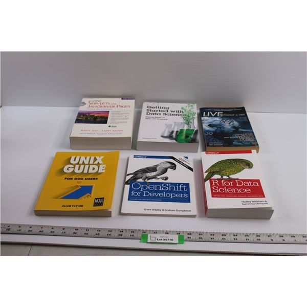 (6) Computer Science/Programing Books - UNIX Guide, Getting Started with Data Science, Live without 