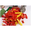 Image 3 : Vintage Reliable Easylock Unbreakable Bricks & Vintage 4-Fits Building Toys (Three pcs Missing)