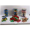 Image 1 : (3) Vintage Building/Construction Sets - Ringamagic, Building Bricks & Tinker Toy
