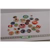 Image 1 : Various Button Pins - Disney, Looney Toons, ET, Canadian etc.