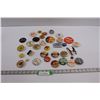 Image 1 : Button Pins Of Varying Subject Matter