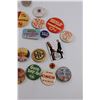 Image 3 : Button Pins Of Varying Subject Matter