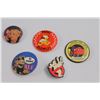 Image 4 : Various Button Pins - Cabbage Patch Kids, ALF, Ghost Busters, Garfield , Bon Jovi etc..