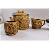 Image 3 : Vintage Ceramic Tea Sets (Ben Franklin & Grandma), Artmark Weiner Dog Tea Pot & Mushroom Spoon Rest