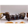 Image 4 : Vintage Ceramic Tea Sets (Ben Franklin & Grandma), Artmark Weiner Dog Tea Pot & Mushroom Spoon Rest