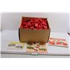 Image 1 : Large Box of Vintage Building Blocks & EASYLOCK Building Blocks Booklets