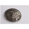 Image 1 : Hesston National Finals Rodeo 1988 Belt Buckle