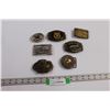 Image 1 : (7) Vintage Belt Buckles - TransCanada Pipelines, Crown Royal, Delta Co-Op etc.