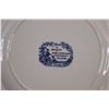 Image 3 : (8 pcs) English Dishware - "The Hunter" by Myott & "Liberty Blue" by Valley Forge (Some Chips)
