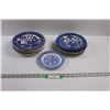 Image 1 : (14 pcs)Blue Willow China Plates - Made In Japan