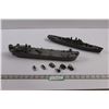 Image 1 : U.S Navy Cruiser "U.S.S Chicago" Model, War Ship Model & Micro Vehicles