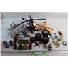 Image 1 : Assorted Military Toys and Jello Coins - Planes