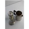Image 4 : (4) Assorted Metal Coffee and Tea Pots