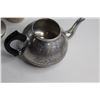 Image 7 : (4) Assorted Metal Coffee and Tea Pots
