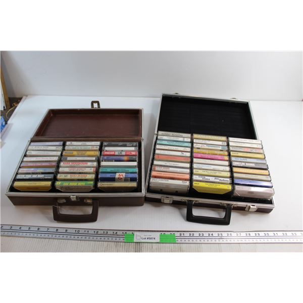 (2) Cassette Cases and Contents