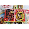 Image 5 : Kids Books, McDonalds Plate, (2) Frisbees and Misc.