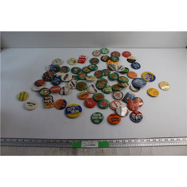 Assorted Political Pins