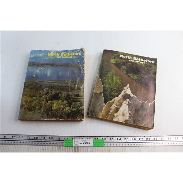 (2) North Battleford and District Phone Books