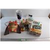 Image 1 : Star Wars Jar Jar Binks Figures and Mask, Cups and Misc.