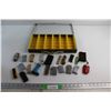 Image 1 : Assorted Zippo Style Lighters and Case
