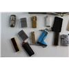 Image 2 : Assorted Zippo Style Lighters and Case